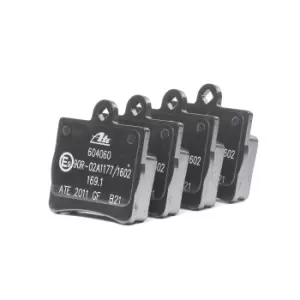 Image of ATE Brake pad set excl. wear warning contact 13.0460-4060.2 Brake pads,Brake pad set, disc brake MERCEDES-BENZ,C-Klasse Limousine (W202)