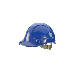 Image of BBrand Comfort Vented Safety Helmet Blue