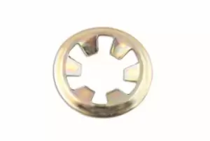 Image of Flat Push On Clip-Round Type 10.0mm Pk 100 Connect 32722