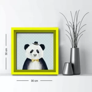 Image of 3030AHS-016 Multicolor Decorative Framed MDF Painting