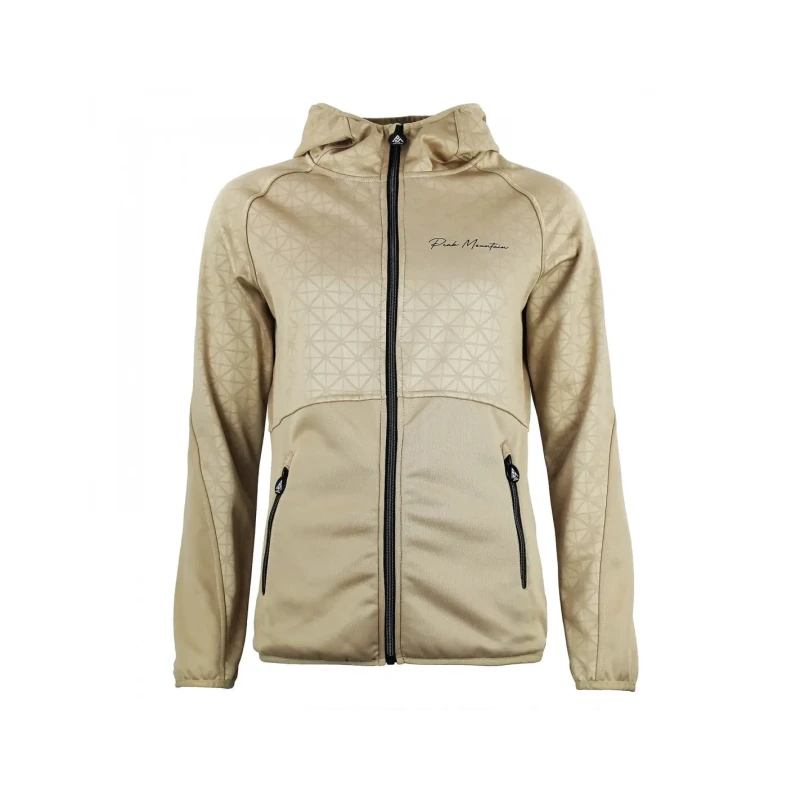 Image of Womens jacket Peak Mountain Polarshel Amonwz Marron Female XL