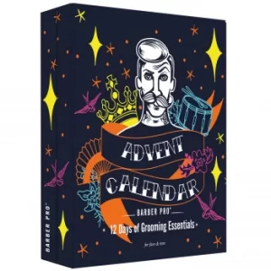 Image of BARBER PRO 12 Days of Grooming Essentials Advent Calendar (Worth £57.40)