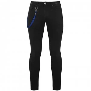 Image of Replay Titanium Stretch Slim Fit Jeans - Black 098