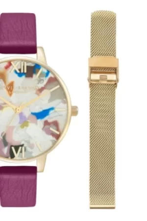 Image of Ladies Olivia Burton Pop Art Watch OBGSET153