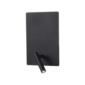 Image of Bregovo Sconce Wall Lamp Black Led