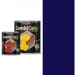 Image of Rust Oleum CombiColor Metal Protection Paint Marine Blue 750ml