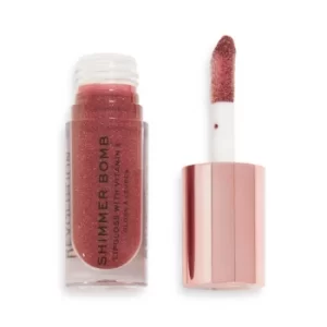 Image of Makeup Revolution Shimmer Bomb Lip Gloss Lustre