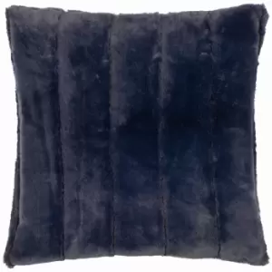 Image of Empress Faux Fur Cushion Navy