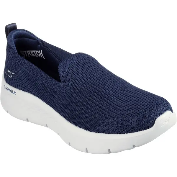 Image of Skechers Go Walk Flex Bright Summer Slip On Walking Trainers Shoes - UK 6