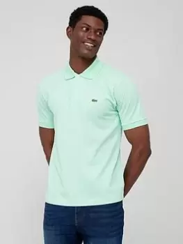 Image of Lacoste Classic Fit L.12.12 Polo Shirt, Green, Size L, Men