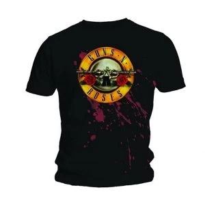 Image of Guns N' Roses - Bullet Unisex Medium T-Shirt - Black