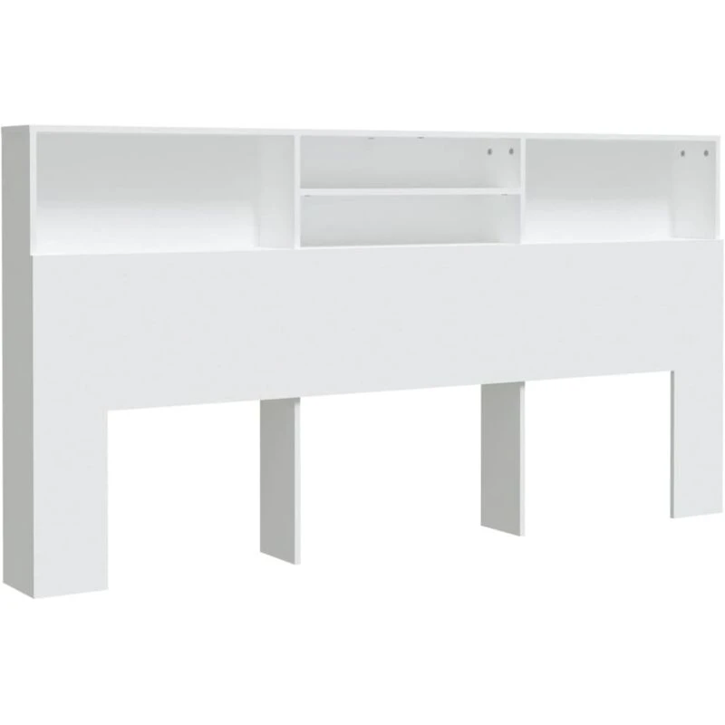 Image of VIDAXL Headboard Cabinet White 200x19x103.5cm Vidaxl 8720286966723