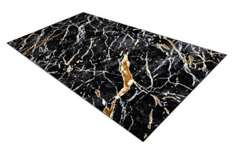 Image of RugsX Allure Rug in Black Size: 200cm x 290cm Black Unisex 200cm x 290 cm