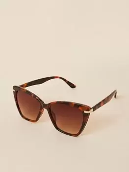 Image of Accessorize Straight Arm Cateye Sunglasses