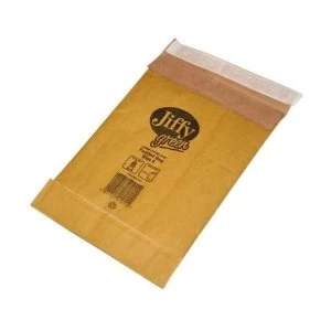 Image of Jiffy Green Size 0 Padded Bag Envelopes 135 x 229mm Peal and Seal Brown 1 x Pack of 200 Envelopes