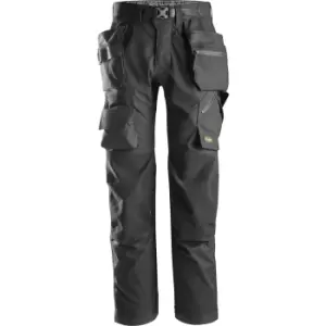 Image of Snickers 6923 Flexiwork Floorlayers Work Holster Pocket Trousers Grey 35" 32"