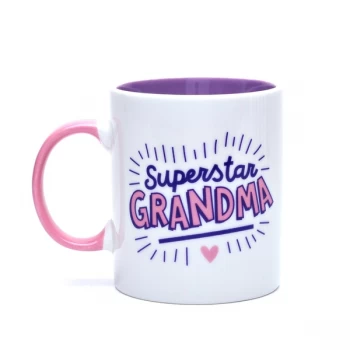 Image of Cheerful Mug - Superstar Grandma