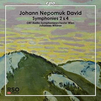 Image of Johann Nepomuk David - David: Symphonies 2 & 4 CD