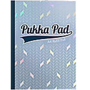 Image of Pukka Pad Refill Pad Glee Ruled Perforated A4 Light Blue 400 Sheets