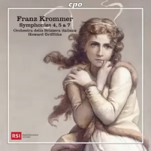 Image of Franz Krommer Symphonies 4 5 & 7 by Franz Krommer CD Album