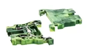 Image of Wago 870 Standard Din Rail Terminal, 0.08 4 mm, 0.08 2.5mm, 500 V