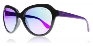 Image of Vogue VO2845S Sunglasses Black / Purple W44/4V 56mm