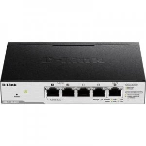Image of D Link 5 Port PoE Smart Network Ethernet Managed Switch