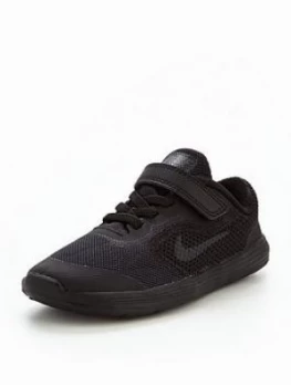 Image of Nike Revolution 3 Infant Trainer BlackBlack Size 4