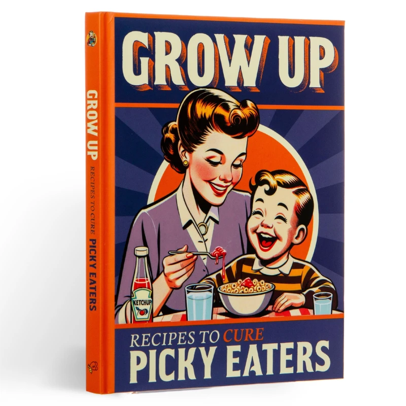 Image of Boxer Gifts Grow Up! A Picky Eaters Recipe Gift Book - Novelty Gifts Multi unisex