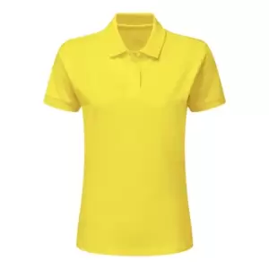 Image of SG Kids/Childrens Polycotton Short Sleeve Polo Shirt (9-10) (Yellow)
