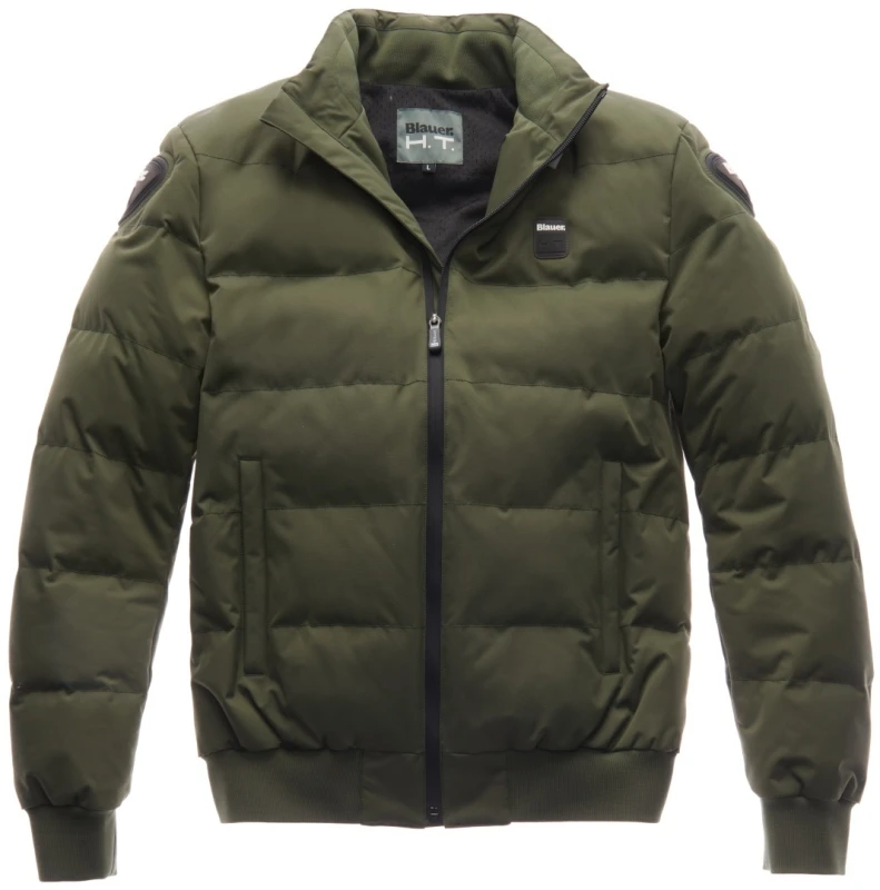 Image of Blauer Jacket College Jacket Solid Green Size L