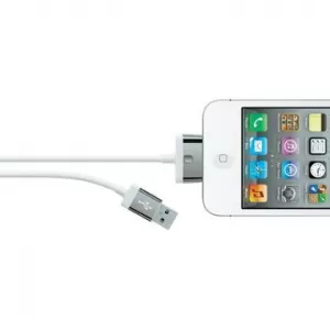 Image of Belkin 2 Metres 30-Pin Charge and Sync Cable iPhone 4/4S & iPad