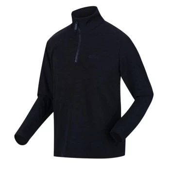 Image of Regatta Elgor II Lightweight Half Zip Fleece - Navy/BlkMarl