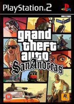 Image of Grand Theft Auto GTA San Andreas PS2 Game