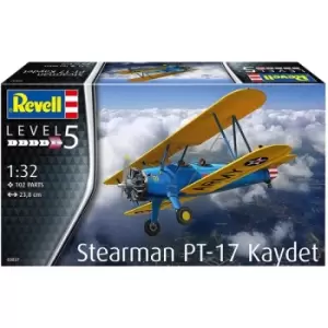 Image of Revell 03837 Stearman PT-17 Kaydet Model Kit 1:32 Scale