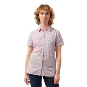 Image of Craghoppers Womens NosiLife Tayma Short Sleeve Walking Shirt 8 - Bust 32' (81cm)