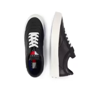 Image of Tommy Jeans Tommy Jeans Leather Soccer Vulc - Black