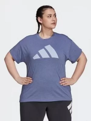 Image of adidas Sportswear Winners 2.0 T-Shirt (plus Size), Pink, Size 2X, Women