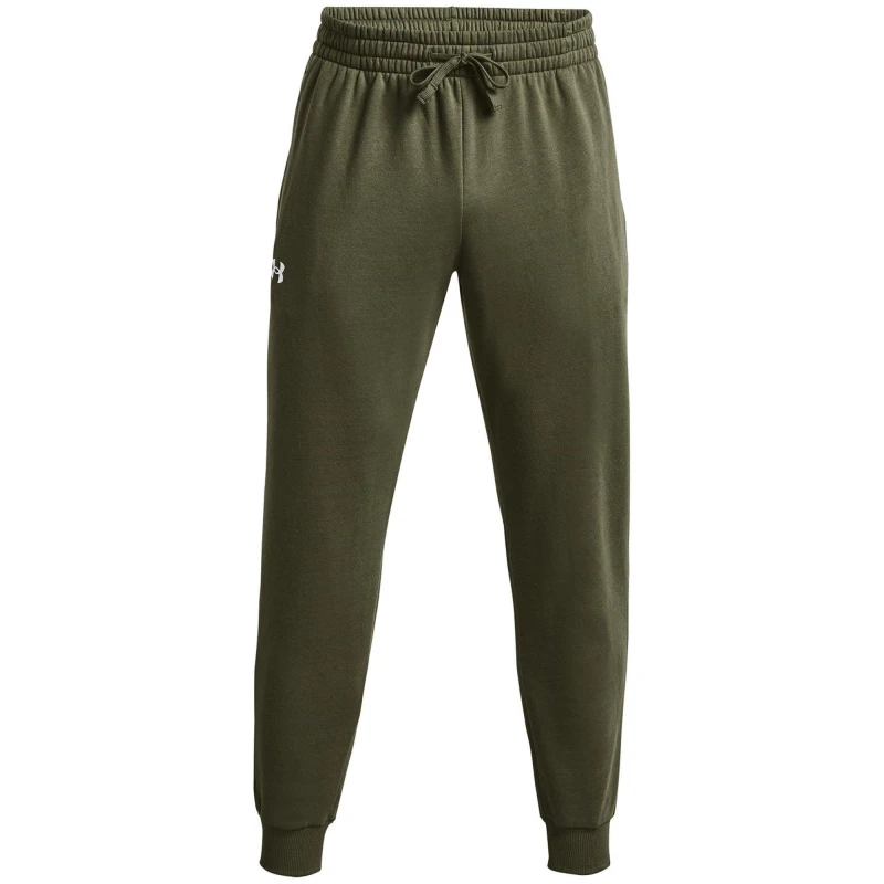 Image of Under Armour UA Rival Fleece Joggers Mens Green male S