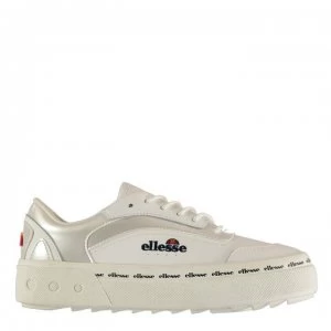 Image of Ellesse Alzina Trainers - White Mono