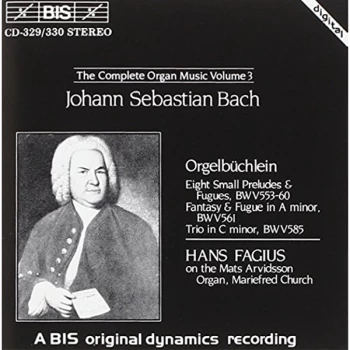 Image of Bach, Johann Sebastian - Organ Music Vol. 3 CD