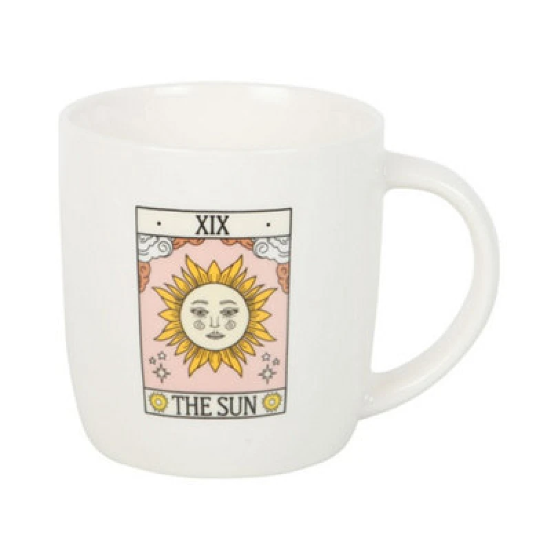 Image of Something Different Something Different Tarot The Sun Mug in White White One Size Unisex 5063750271606