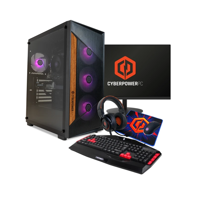 Image of CyberPower Amethyst Intel Core i5-12400F GeForce RTX 4060 16GB RAM 1TB