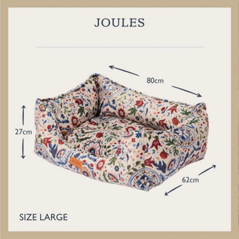 Image of Rosewood Joules Festival Floral Box Dog Bed