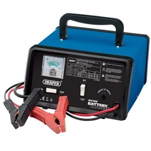 Image of Draper 6/12V 5.6A Battery Charger