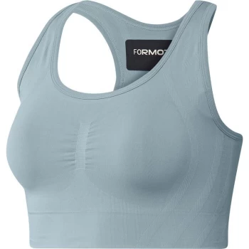 Image of adidas Studio Two Tone Sports Bra Womens - Magic Grey