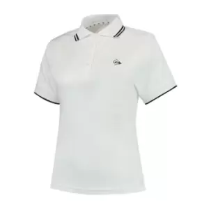 Image of Dunlop Club Polo Shirt Womens - White