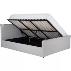 Image of Birlea - 150cm Stratus Ottoman Bed Grey