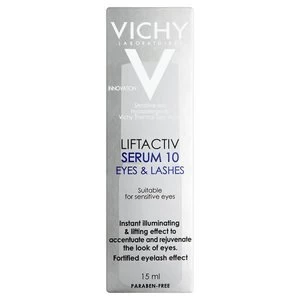 Image of Vichy LiftActiv Anti Ageing Serum 10 Eyes and Lashes 15ml