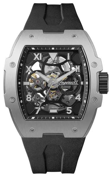 Image of Ingersoll I15301 THE PLAY Automatic (45mm) Black Skeleton Watch